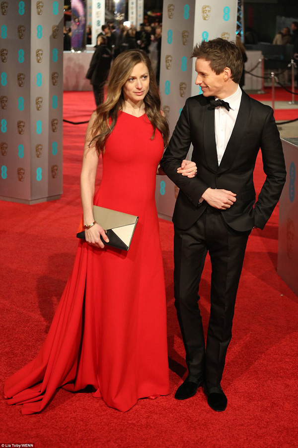 BAFTA 2016.   Эдди Редмейн