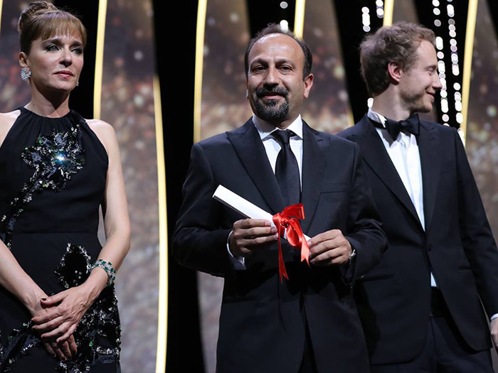 Каннский кинофестиваль: Каннcкий кинофестиваль 2016.   Асгар Фархади , приз за лучший сценарий